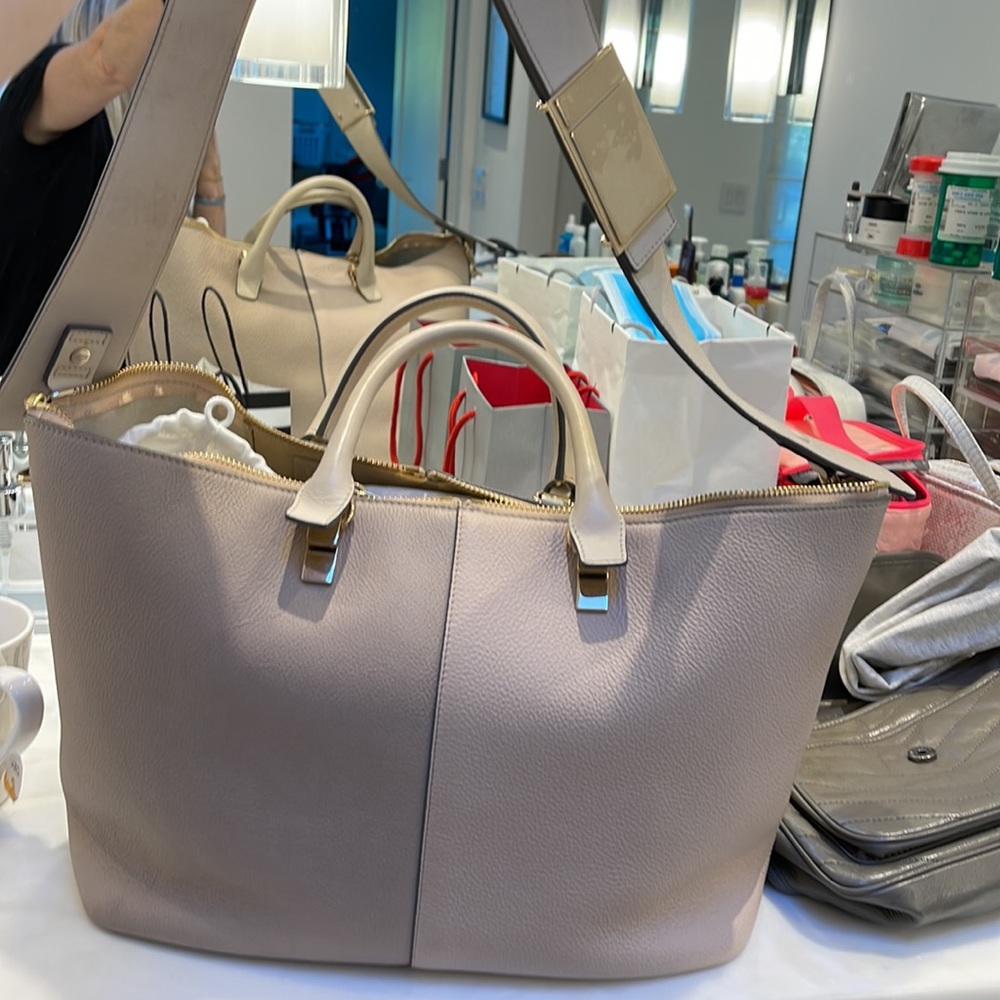 Chloe Cashmere two tone with tag on them from Barney’s worn about 2 to 3 times